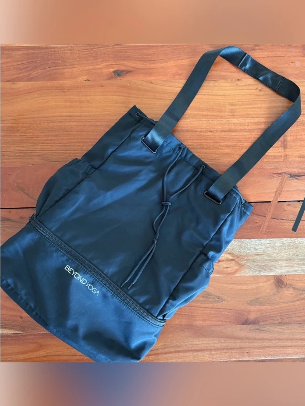 Beyond Yoga Black Convertible Backpack